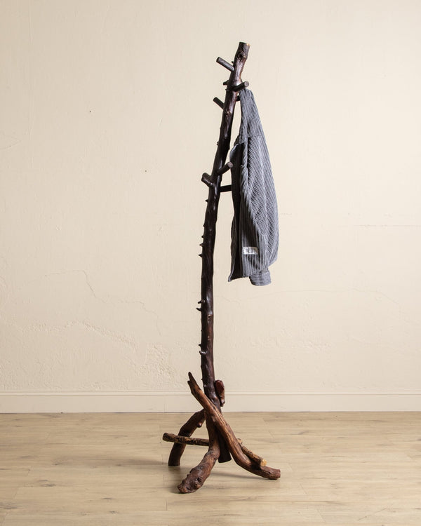Adirondack Wood Coat Rack, 1960's - Lone Fox