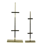 Adjustable Brass Gallery Mount - Lone Fox