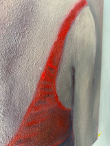 "After the Swim" Oil Painting, 2026 - Lone Fox