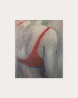 "After the Swim" Oil Painting, 2026 - Lone Fox