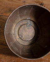 Aged Brass Faceted Bowl - Lone Fox