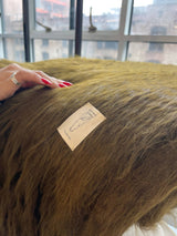 Alpaca & Merino Wool Throw - Plum - Lone Fox