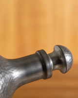 Amber Glass & Hammered Pewter Decanter - Lone Fox