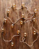 Amber Hand-Blown Glass Garland - Lone Fox