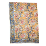 Amber Vine Kalamkari Cotton Bandana - Lone Fox