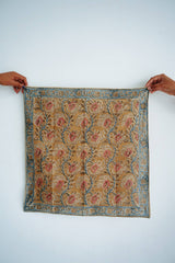 Amber Vine Kalamkari Cotton Bandana - Lone Fox