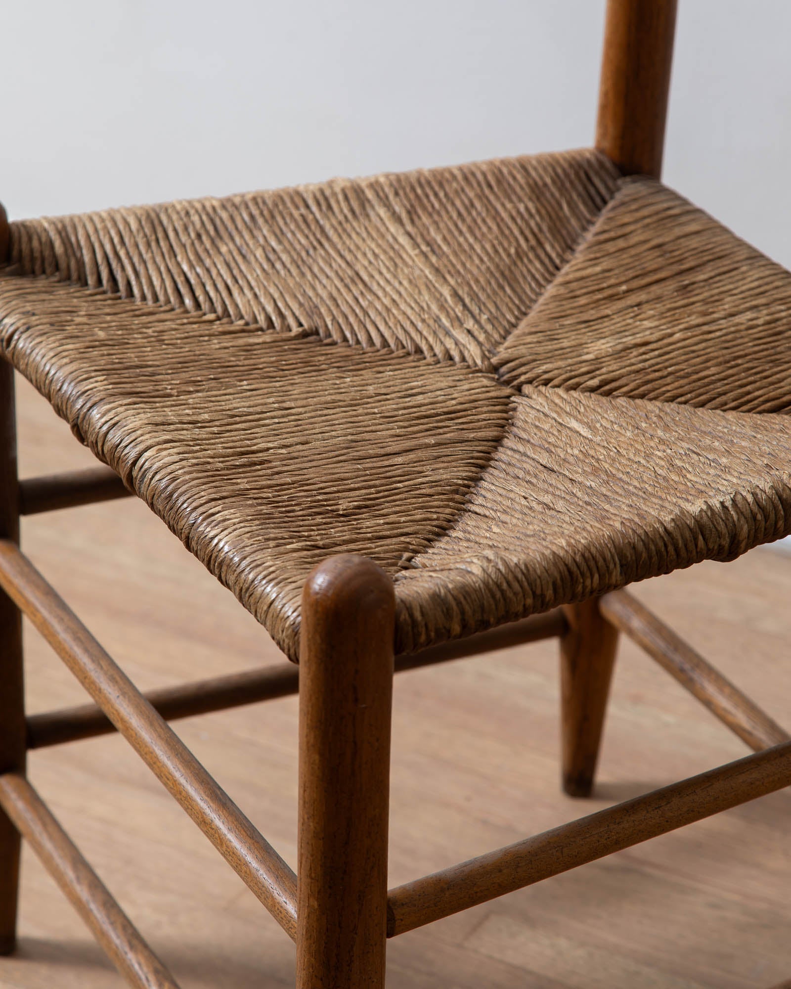 Kraft Brown Fiber Rush Seat Weaving Rattan Rush Chair Weaving
