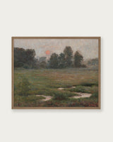 "An August Sunset" Art Print - Lone Fox