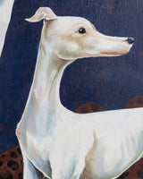 "Anjos" Mixed Media on Wood Panel by Roger, 2026 - Lone Fox