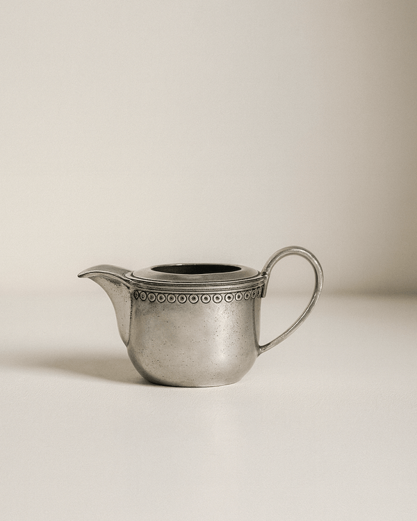 Anna Pewter Cafe Creamer - Lone Fox