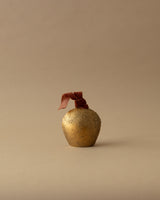 Antique Gold Metal Bell Ornaments - Lone Fox