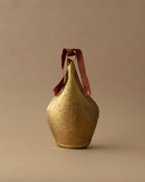 Antique Gold Metal Bell Ornaments - Lone Fox