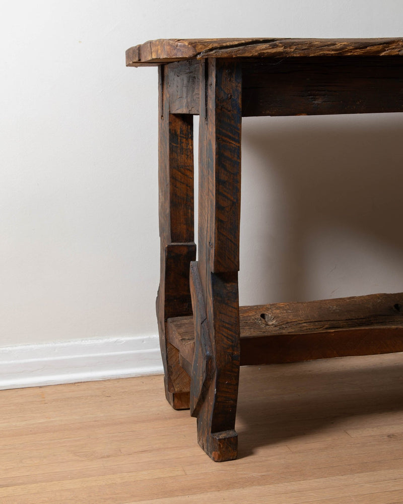 Antique Reclaimed Southwestern Console Table - Lone Fox