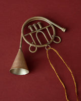 Antique Silver Musical Instrument Ornaments (Set of 3) - Lone Fox