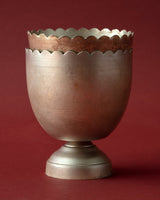 Antique Silver Scalloped Footed Bowls (Set of 2) - Lone Fox