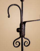 Antique Tinder Holder Iron / Candle Holder, France, 19th Century - Lone Fox