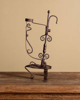Antique Tinder Holder Iron / Candle Holder, France, 19th Century - Lone Fox