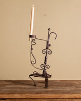 Antique Tinder Holder Iron / Candle Holder, France, 19th Century - Lone Fox