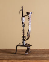 Antique Tinder Holder Iron / Candle Holder, France, 19th Century - Lone Fox