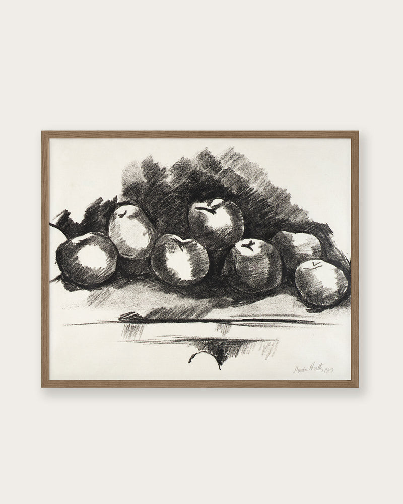 "Apples on Table" Art Print - Lone Fox