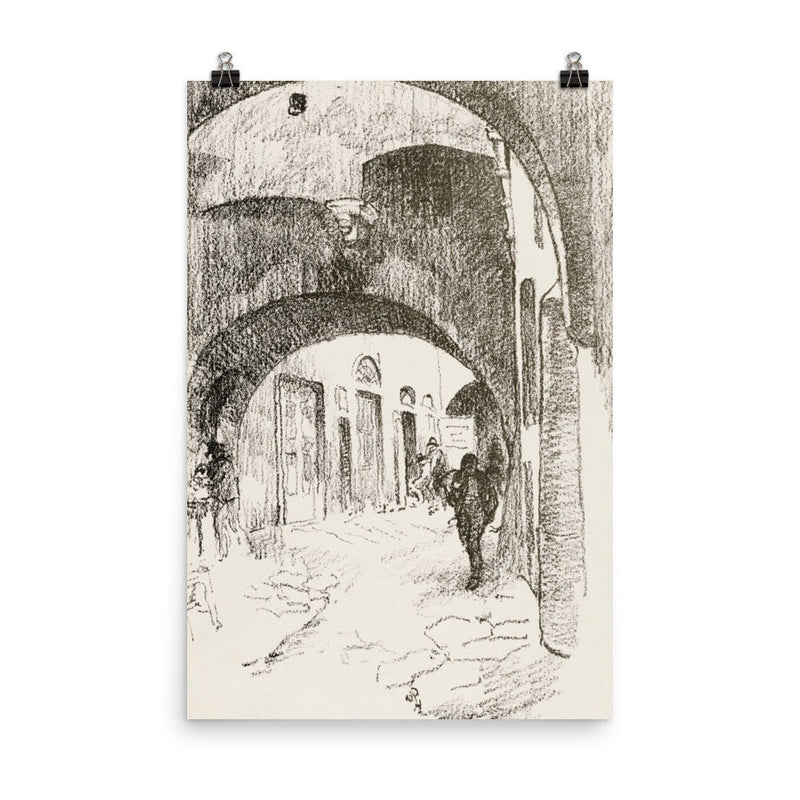 "Arches, Via Strozzi" Art Print - Lone Fox