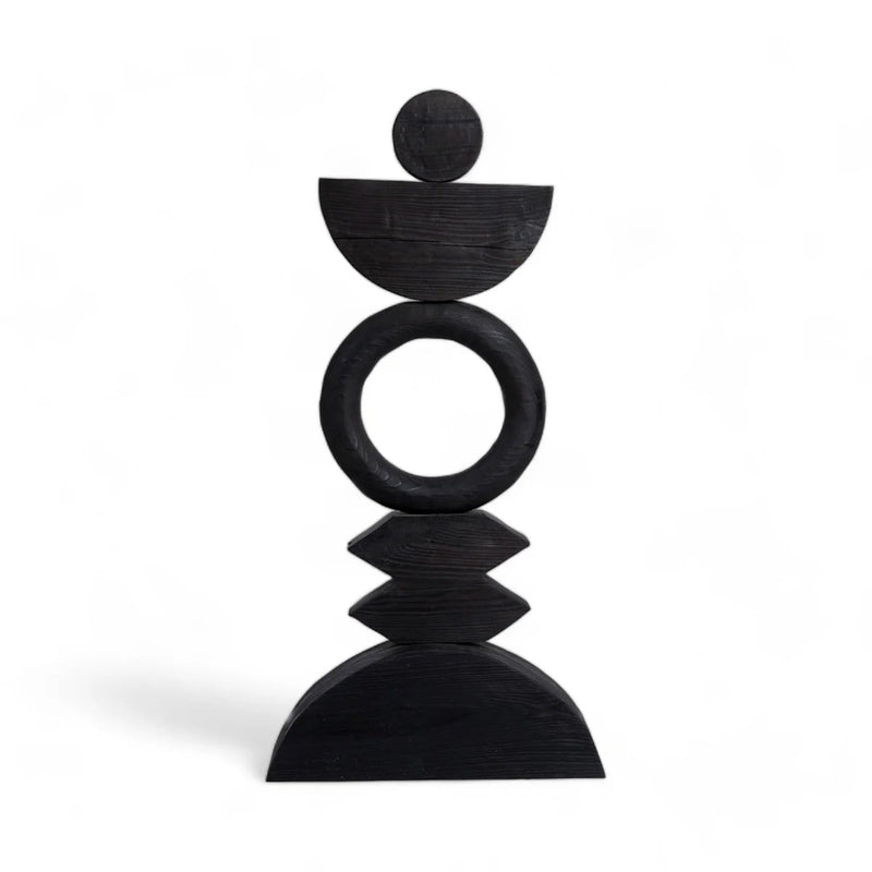 Arco Wood Sculpture - Lone Fox