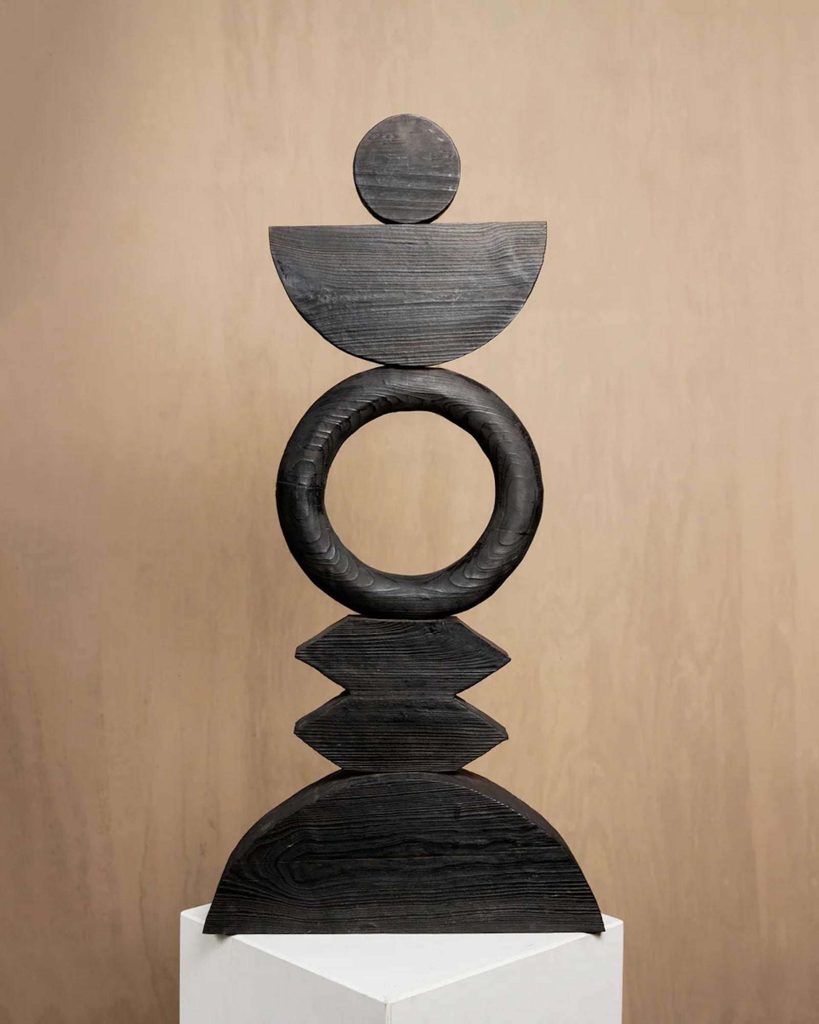 Arco Wood Sculpture - Lone Fox
