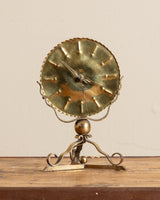 Art Deco Amsterdam School Tabletop Clock by Jacob Palmtag, 1920's - Lone Fox