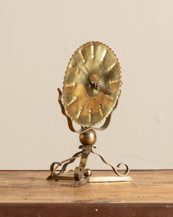 Art Deco Amsterdam School Tabletop Clock by Jacob Palmtag, 1920's - Lone Fox