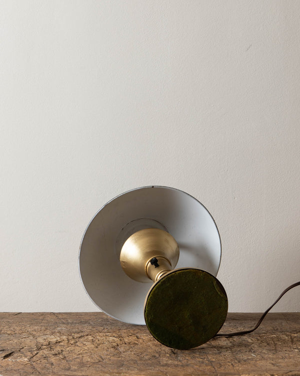 Art Deco Brass Desk Lamp - Lone Fox