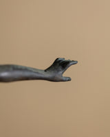 Art Deco Bronze Dancer Statue on Marble Base, France, 1930's - Lone Fox