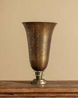Art Deco Bronze Lamp by Genet & Michon, 1920s - Lone Fox