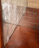 Art Deco Burl Bar Cabinet w/ Ebonized Legs, Italy, 1930's - Lone Fox
