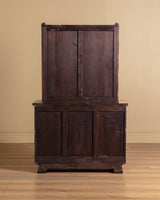 Art Deco Cerused Oak Four Door Hutch, France, 1940s - Lone Fox