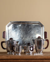 Art Deco Coffee / Tea Service, 1920's (5 pcs) - Lone Fox