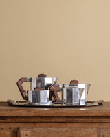 Art Deco Geometric Coffee / Tea Service, 1920's (6 pcs) - Lone Fox
