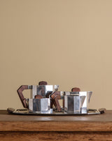 Art Deco Geometric Coffee / Tea Service, 1920's (6 pcs) - Lone Fox