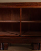 Art Deco Geometric Oak Sideboard by Charles Dudouyt, France, 1940's - Lone Fox