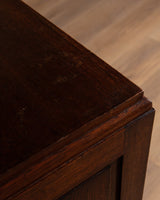 Art Deco Geometric Oak Sideboard by Charles Dudouyt, France, 1940's - Lone Fox