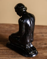 Art Deco Kneeling Woman Sculpture by Ágnes S. Kepes, Hungary, 1920's - Lone Fox