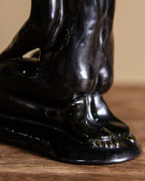 Art Deco Kneeling Woman Sculpture by Ágnes S. Kepes, Hungary, 1920's - Lone Fox