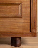 Art Deco Mahogany Sideboard Attributed to Gaston Poisson, France, 1940's - Lone Fox
