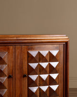 Art Deco Mahogany Sideboard, Manner of Charles Dudouyt, France, 1940's - Lone Fox