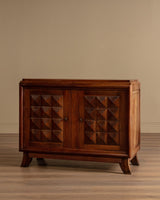 Art Deco Mahogany Sideboard, Manner of Charles Dudouyt, France, 1940's - Lone Fox