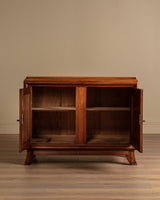Art Deco Mahogany Sideboard, Manner of Charles Dudouyt, France, 1940's - Lone Fox