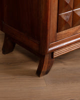 Art Deco Mahogany Sideboard, Manner of Charles Dudouyt, France, 1940's - Lone Fox