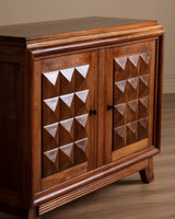 Art Deco Mahogany Sideboard, Manner of Charles Dudouyt, France, 1940's - Lone Fox