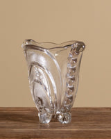 Art Deco "Marlene" Glass Vase by August Walther for Walther & Söhne, Germany, 1930's - Lone Fox