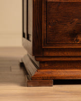 Art Deco Oak Executive Desk by Charles Dudouyt, France, 1940's - Lone Fox