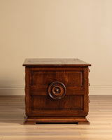 Art Deco Oak Executive Desk by Charles Dudouyt, France, 1940's - Lone Fox